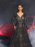 Gorgeous Elegant Plunging Neck Two Pieces Lace Wedding Dress